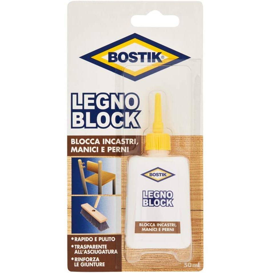 COLLA BOSTIK PER GOMMA 50 g GOMMA E TESSUTI GOMMATI RESISTENTE ALL