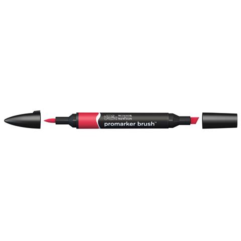 rbs199194f.jpg 199194 884955042793 W&N BRUSH MARKER BERRY RED (R665)
